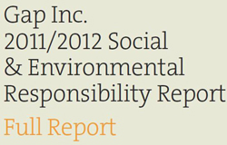 Gap sustainability report